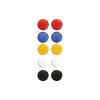 Imanes de señalización Magnetoplan 20 mm, 10 uds., colores surtidos (rojo, azul, amarillo, verde, blanco) 16662