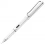 Pluma estilográfica LAMY safari blanca con plumín fino 1219677