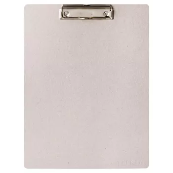 Tabla con pinza FALKEN PURE Raw DIN A4 gris cartón 22001600000F