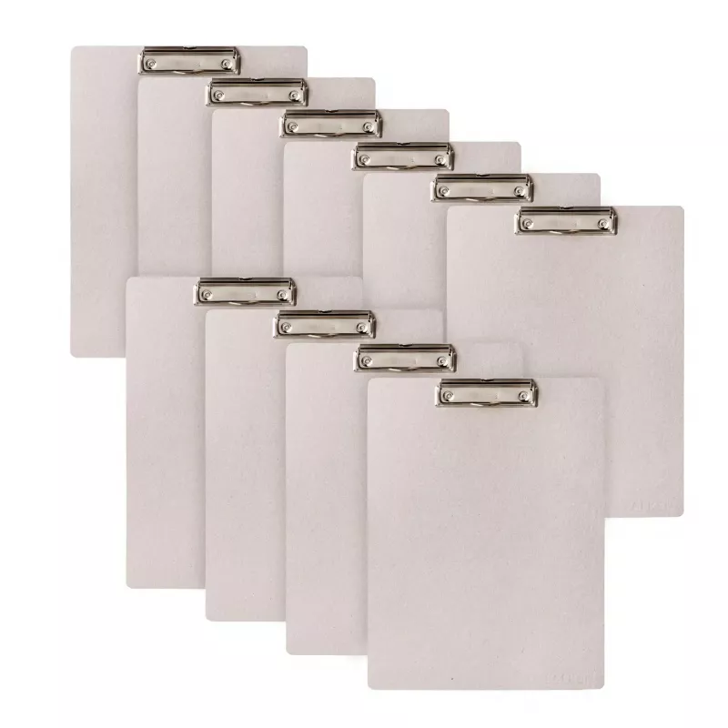 Tabla con pinza FALKEN PURE Raw DIN A4 gris cartón 22001600000F