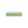 Tarjetas de moderación rectangulares autoadhesivas MAGNETOPLAN HOLTZ, colores surtidos (rosa, verde, amarillo, blanco, azul), 200 tarjetas 111151590
