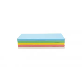 Tarjetas de moderación rectangulares autoadhesivas MAGNETOPLAN HOLTZ, colores surtidos (rosa, verde, amarillo, blanco, azul), 200 tarjetas 111151590