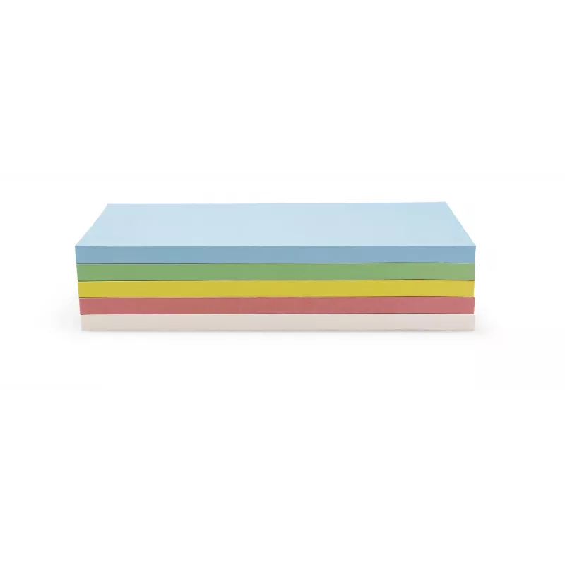 Tarjetas de moderación rectangulares autoadhesivas MAGNETOPLAN HOLTZ, colores surtidos (rosa, verde, amarillo, blanco, azul), 200 tarjetas 111151590