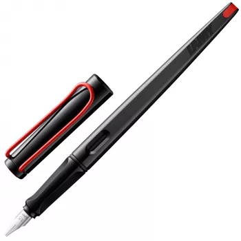 Pluma estilográfica LAMY joy 015 plumín ancho negro/rojo 1206810