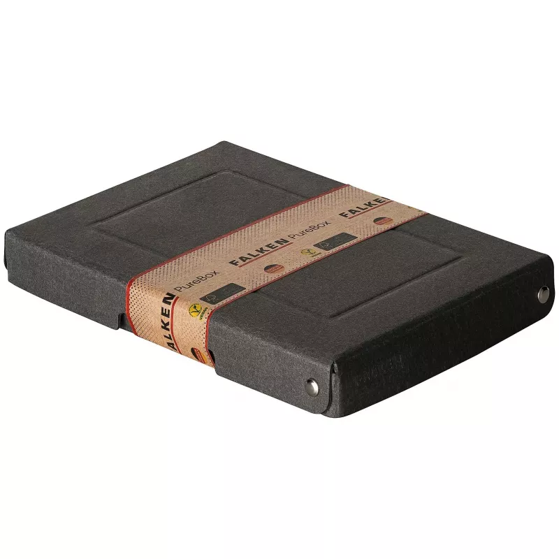Caja de almacenamiento FALKEN PURE 190x130 mm negra 310 hojas 22001760000F