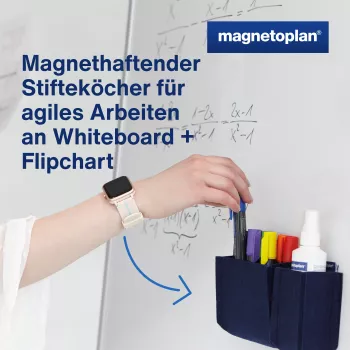 Portalápices magnetoplan magnetoTray small 1227614 azul (1227614)