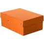 Caja de almacenamiento FALKEN PURE 1250 hojas naranja pastel 18,0 x 25,0 x 10,0 cm, 1 ud. (22001848000F)
