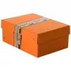 Caja de almacenamiento FALKEN PURE 1250 hojas naranja pastel 18,0 x 25,0 x 10,0 cm, 1 ud. (22001848000F)