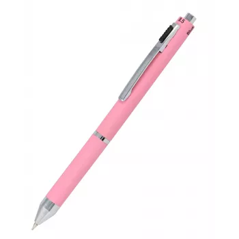 Bolígrafo multicolor ONLINE 4 colores Multipen rosa, rojo/azul/negro/gris 32075/3D