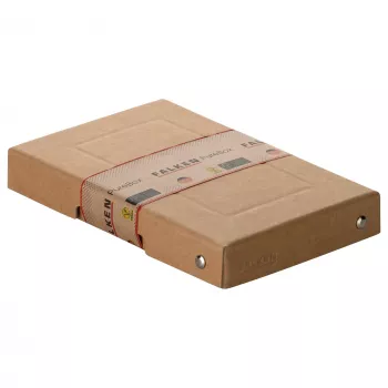 Caja de almacenamiento FALKEN PURE 310 hojas marrón natural 12,0 x 18,5 x 2,5 cm, 1 ud. 22001824000F