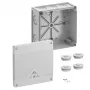 Caja de derivación Spelsberg Abox Pro 160-L, IP66/IP67/IP69, gris, 160x160x91mm 41640001