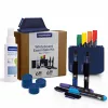 MAGNETOPLAN HOLTZ Whiteboard Essentials Kit azul - borrador y bandeja magnética (1230914)