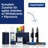 MAGNETOPLAN HOLTZ Whiteboard Essentials Kit azul - borrador y bandeja magnética (1230914)