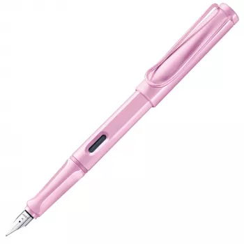 LAMY Safari estilográfica Lightrose plumín fino F 1237238