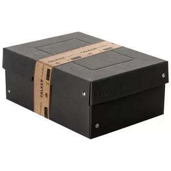 FALKEN PURE caja de almacenamiento 4,5 l negro 18,0 x 25,0 x 10,0 cm, 1 ud. (22001720000F)