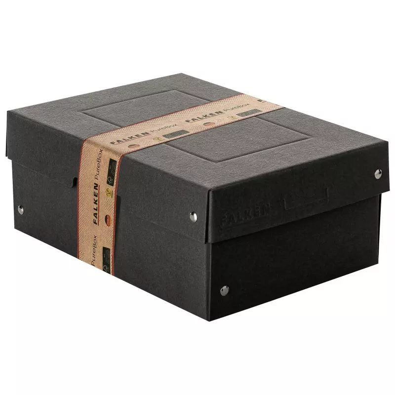 FALKEN PURE caja de almacenamiento 4,5 l negro 18,0 x 25,0 x 10,0 cm, 1 ud. (22001720000F)