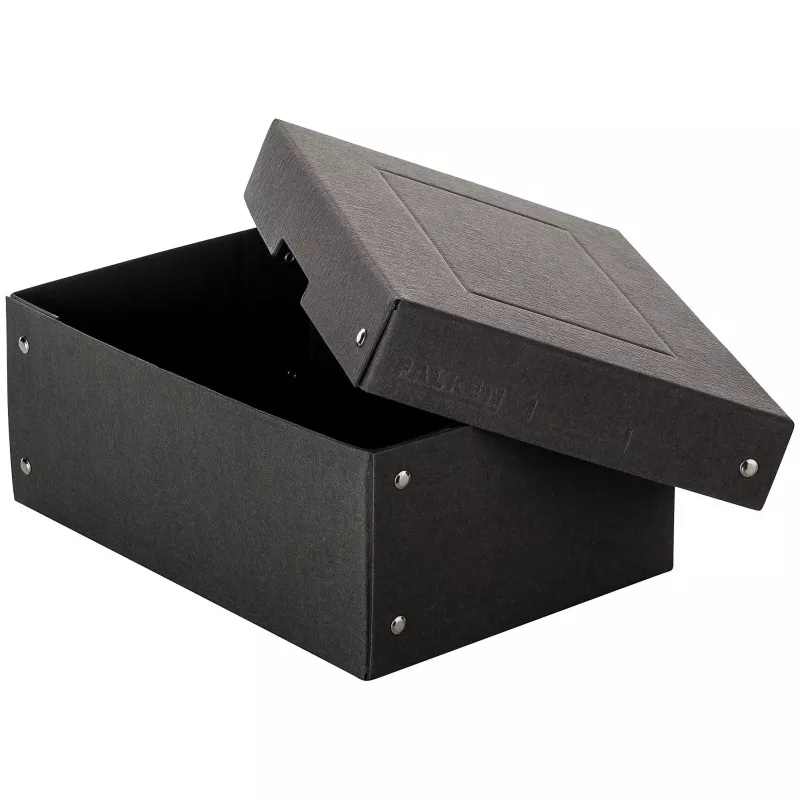 FALKEN PURE caja de almacenamiento 4,5 l negro 18,0 x 25,0 x 10,0 cm, 1 ud. (22001720000F)
