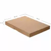 FALKEN PURE caja de almacenamiento 500 hojas marrón 32,0 x 44,0 x 4,0 cm 22001776000F