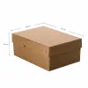 FALKEN PURE caja de almacenamiento 4,5 l marrón 18,0 x 25,0 x 10,0 cm, 1 ud. (22001816000F)