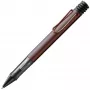 LAMY Lx bolígrafo marrón anillo decorativo dorado tinta negra 1234047