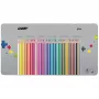 LAMY lápices de colores triangulares Plus, estuche metálico de 36 piezas, forma triangular ergonómica, superficie mate, colores surtidos (1226065)