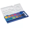 LAMY aquaplus caja de acuarelas, 12 colores brillantes, estuche azul 1222610