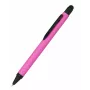 ONLINE SCHREIBGERÄTE ALU stylus bolígrafo rosa con tinta azul, carcasa de aluminio, stylus capacitivo, mecanismo de pulsación, recargable, 1 unidad (32117/3D)