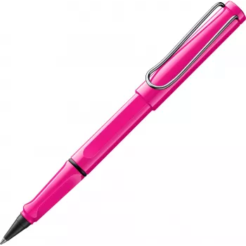 LAMY safari bolígrafo roller rosa con tinta azul (1240195)
