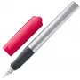 LAMY nexx pluma estilográfica Crimson/plata plumín A para principiantes 1238592