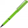 LAMY safari bolígrafo roller verde brillante con agarre ergonómico y clip metálico 1240192