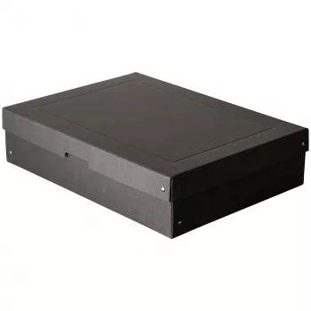 FALKEN PURE caja de almacenamiento 14,0 L negra 32 x 44 x 10 cm (1 ud.) 22001688000F