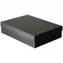 FALKEN PURE caja de almacenamiento 14,0 L negra 32 x 44 x 10 cm (1 ud.) 22001688000F