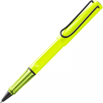 LAMY Safari roller amarillo neón, tinta azul (1241857)
