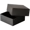 FALKEN PURE caja de almacenamiento 200x200mm para 1050 hojas, negra, 21x21x8,5 cm 22001752000F