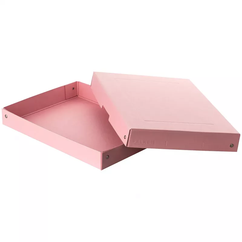FALKEN PURE caja de almacenamiento A4 500 hojas rosa pastel 24 x 32 x 4 cm 22001880000F