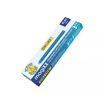 ONLINE magiXX cartuchos de tinta para pluma estilográfica azul pack de 3 (17107/12)