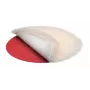 FEIN Almohadilla de pulido de lana de cordero 150 mm rojo/blanco 63723009004