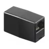 GoodConnections Alcasa MOD8-GC Acoplamiento RJ45 blindado, Cat.6, conector hembra a conector hembra, negro