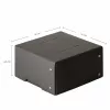 FALKEN PURE caja de almacenamiento 150x150 mm 1050 hojas negra 16,0 x 16,0 x 8,5 cm, 1 ud. (22001744000F)