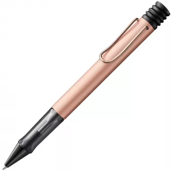 LAMY Lx bolígrafo oro rosa con tinta azul y estuche de aluminio 1231632
