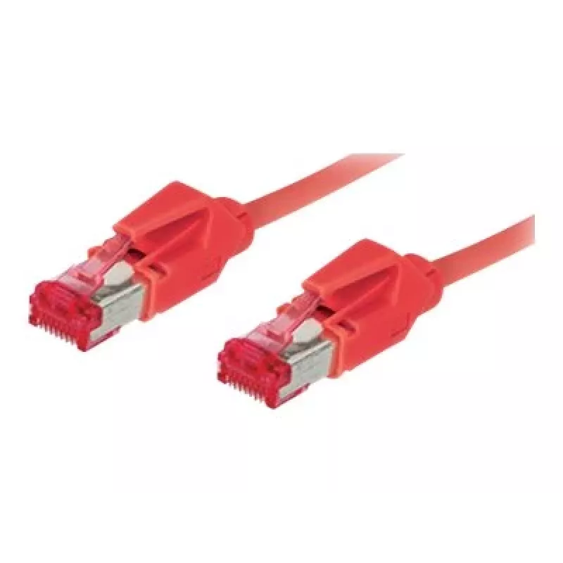 Good Connections cable de parcheo Cat.6 S/FTP PiMF libre de halógenos, Hirose RJ45, rojo, 5 m (8066-105R)