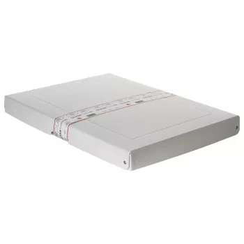 FALKEN PURE caja de almacenamiento de documentos para 500 hojas, blanca, 32,0 x 44,0 x 4,0 cm 22002160000F