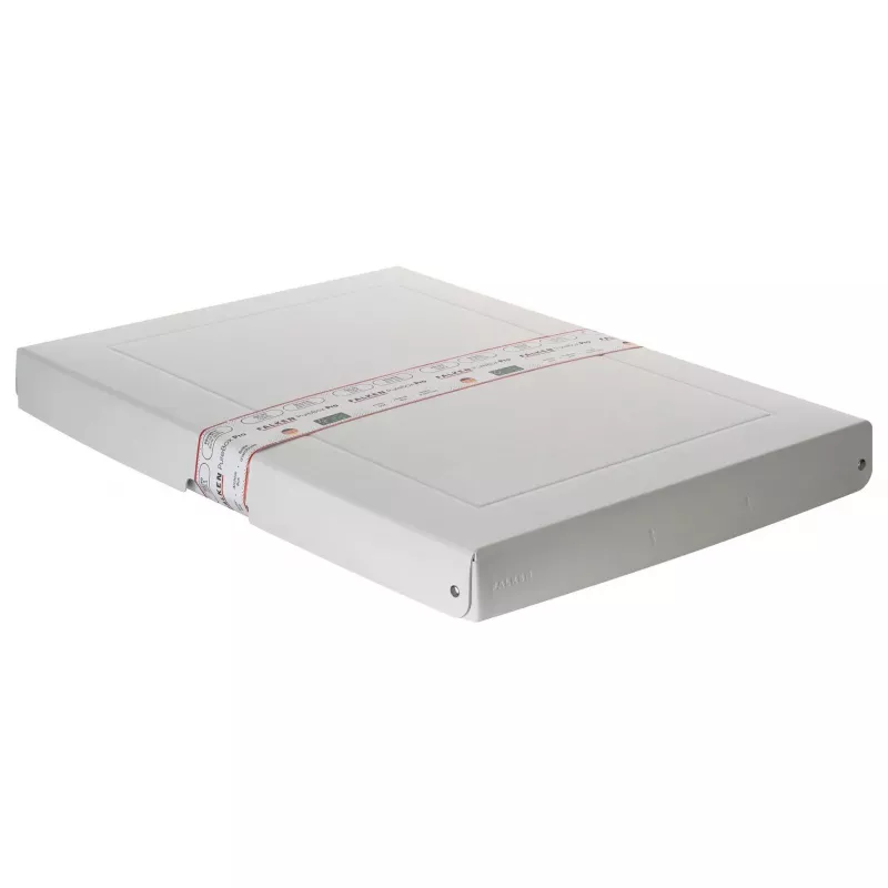 FALKEN PURE caja de almacenamiento de documentos para 500 hojas, blanca, 32,0 x 44,0 x 4,0 cm 22002160000F