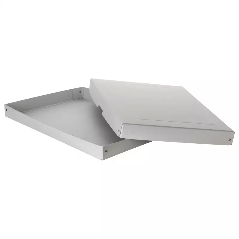 FALKEN PURE caja de almacenamiento de documentos para 500 hojas, blanca, 32,0 x 44,0 x 4,0 cm 22002160000F