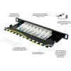 GoodConnections Alcasa GC-N0130 módulo keystone RJ45 apantallado Cat6a - 10GbE, 22-26 AWG, negro