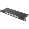 GoodConnections Alcasa GC-N0130 módulo keystone RJ45 apantallado Cat6a - 10GbE, 22-26 AWG, negro