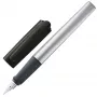 LAMY nexx estilográfica negro/plata plumín A para principiantes 1235827