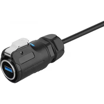 GoodConnections GC IC01-24U301 Cable USB 3.0, conector Type-A macho a conector Type-A macho, 3 m, negro