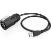 GoodConnections GC IC01-24U301 Cable USB 3.0, conector Type-A macho a conector Type-A macho, 3 m, negro