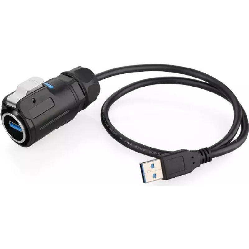 GoodConnections GC IC01-24U301 Cable USB 3.0, conector Type-A macho a conector Type-A macho, 3 m, negro